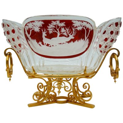 Cup in Gilt Bronze and Cut Crystal-WFS-798660