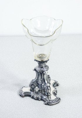 Cup or Vase in Silver and Glass by J. Schott, 1840-OJE-1800814