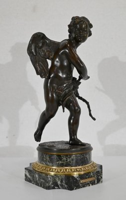 Cupidon Bronze Sculpture in the style of L.S. Boizot, 19th-Century-RVK-1338280