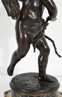 Cupidon Bronze Sculpture in the style of L.S. Boizot, 19th-Century-RVK-1338280