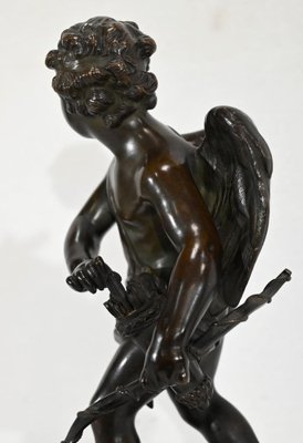 Cupidon Bronze Sculpture in the style of L.S. Boizot, 19th-Century-RVK-1338280