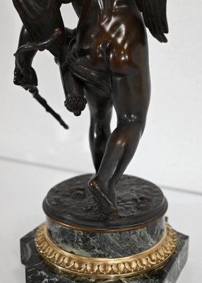 Cupidon Bronze Sculpture in the style of L.S. Boizot, 19th-Century-RVK-1338280