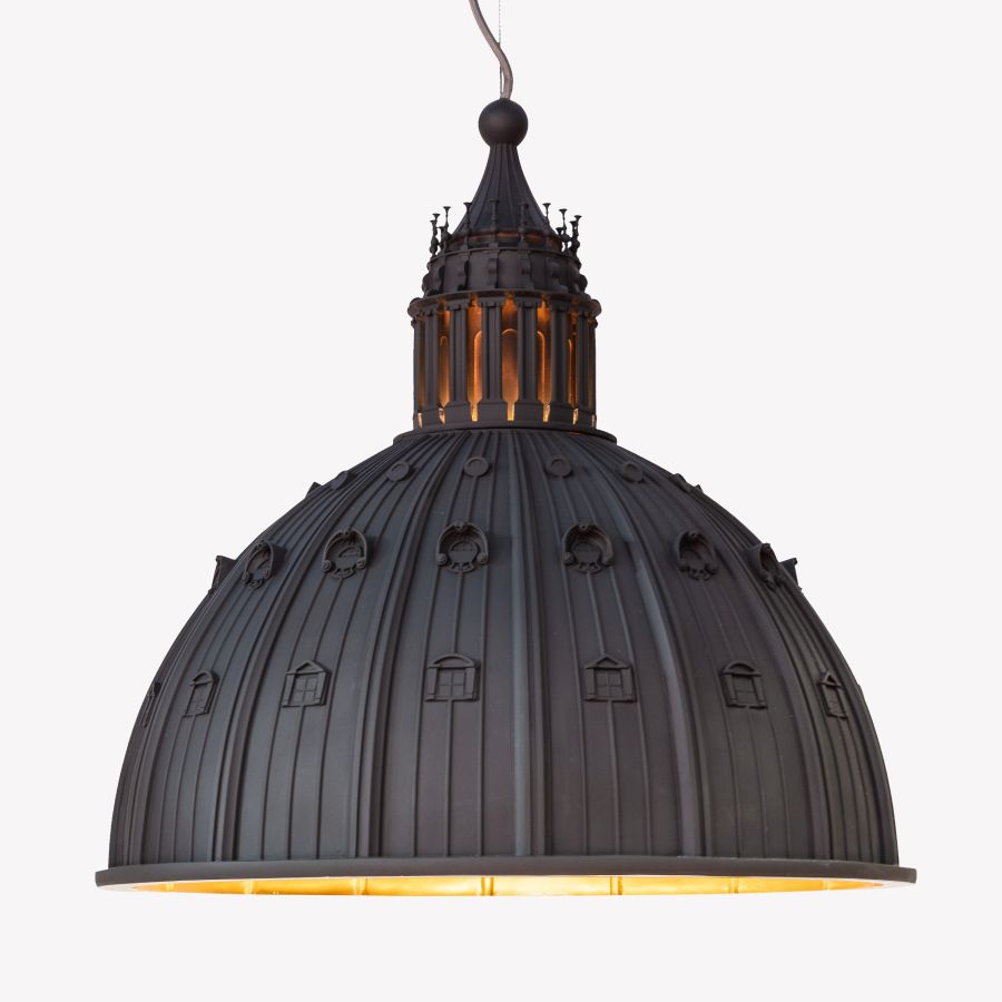 Resin Pendant Lamp Cupolone by Seletti #Grey