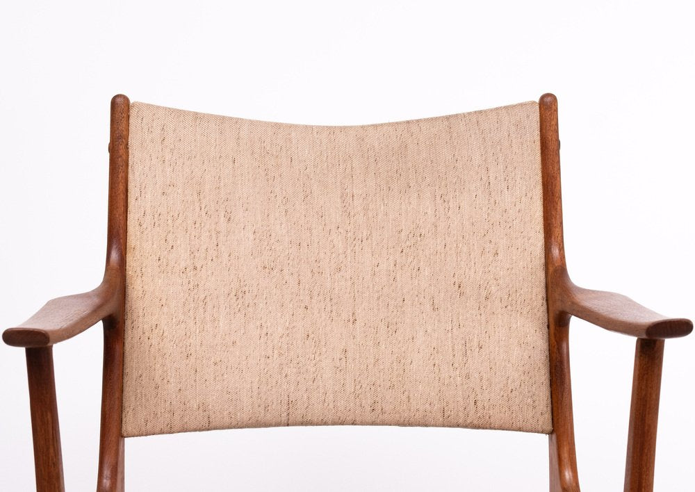 Curved Armchair by Johannes Andersen for Uldum Møbelfabrik, 1960s