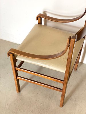 Curved Plywood Chairs, 1960s, Set of 6-NPC-1441980