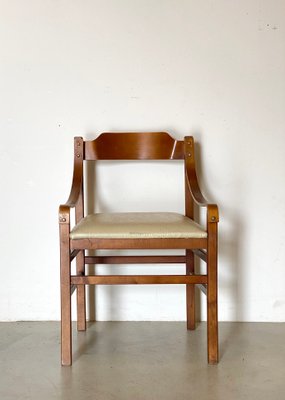 Curved Plywood Chairs, 1960s, Set of 6-NPC-1441980