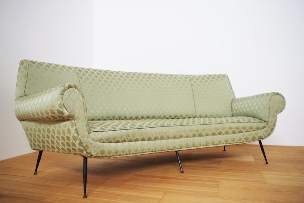 Curved Sofa by Gigi Radice, 1950s