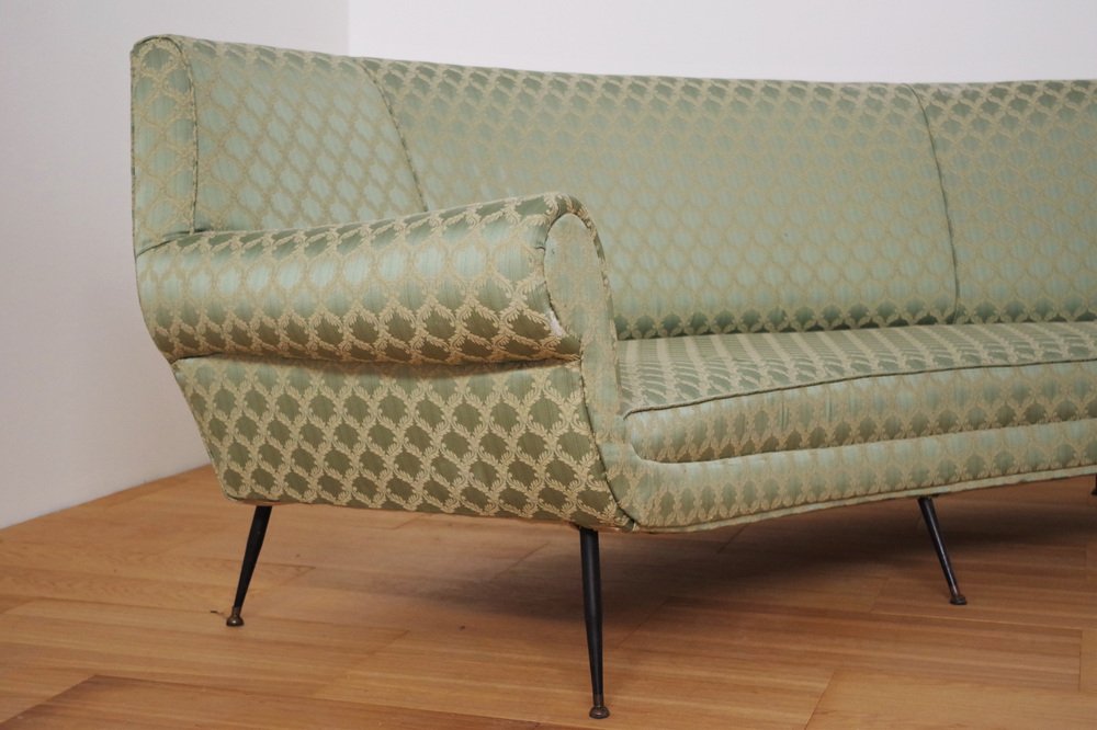 Curved Sofa by Gigi Radice, 1950s-KNM-981664