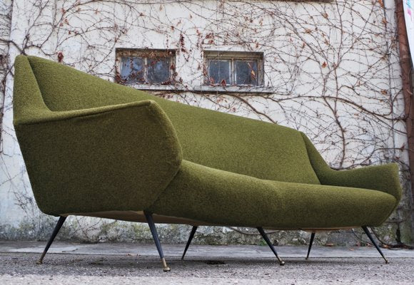 Curved Sofa by Gigi Radice for Minotti, 1950s-KNM-866098