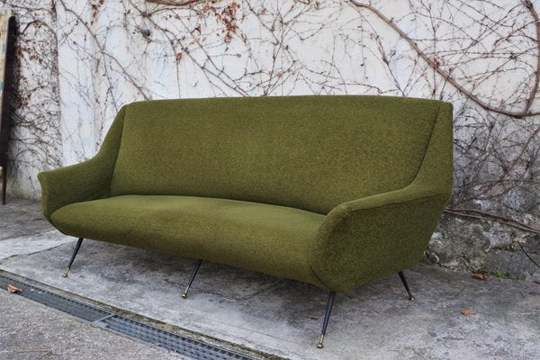 Curved Sofa by Gigi Radice for Minotti, 1950s-KNM-866098