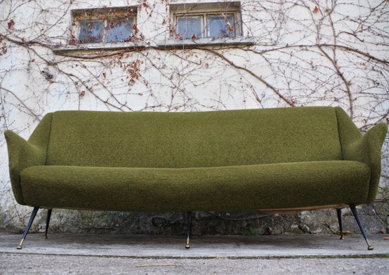 Curved Sofa by Gigi Radice for Minotti, 1950s-KNM-866098