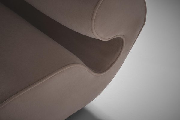 Curved Sofa, Italy, 1960s-CO-1268984