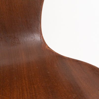 Curved Wooden Chairs Model Lulli by Carlo Ratti for Industria Legni Curvati, Italy, 1950s, Set of 6-UPW-1741706