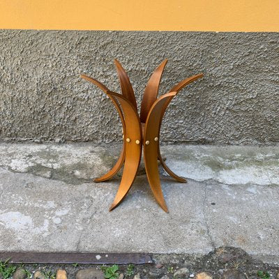 Curved Wooden Holder, 1950s-VJY-1000494