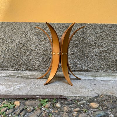 Curved Wooden Holder, 1950s-VJY-1000494