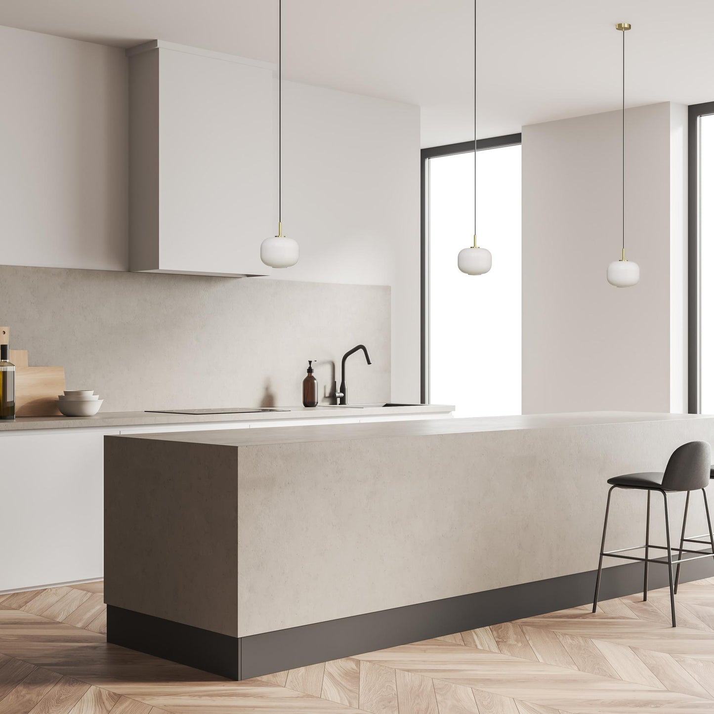 Antidark Cuscino Pendant Large White