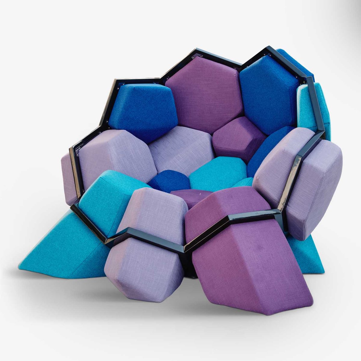 Customised Quartz Sustainable Armchair by Biosofa