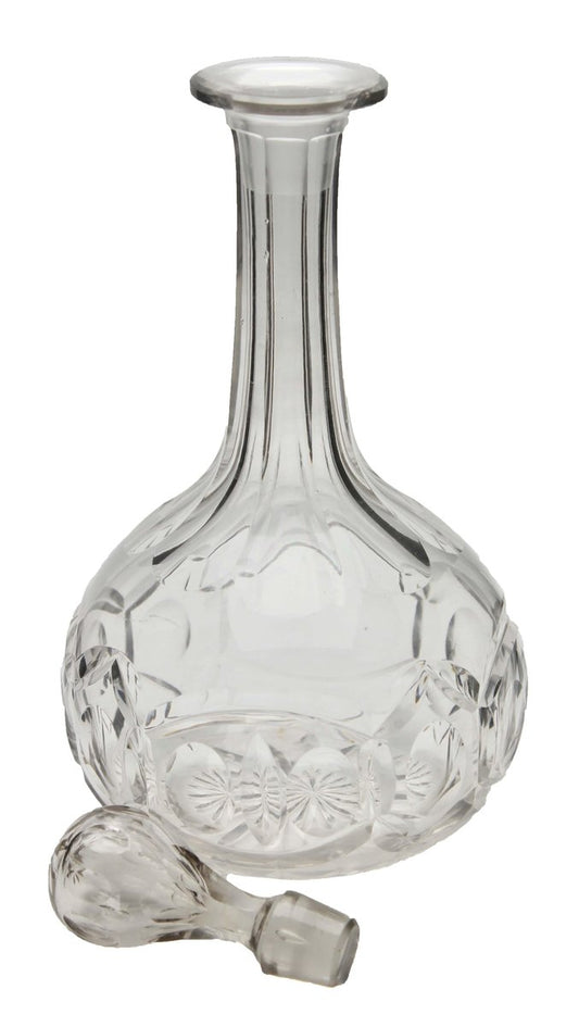 Cut Crystal Decanter from Val Saint Lambert, Belgium, 20th Century