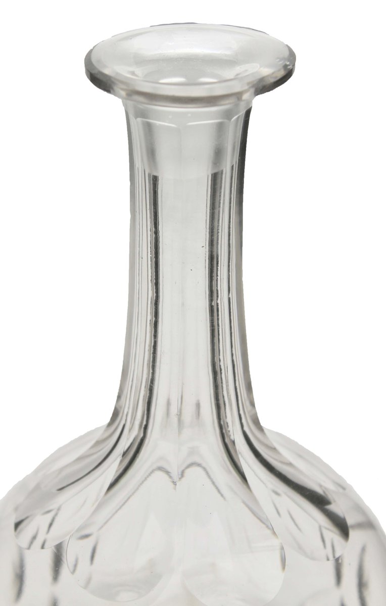 Cut Crystal Decanter from Val Saint Lambert, Belgium, 20th Century