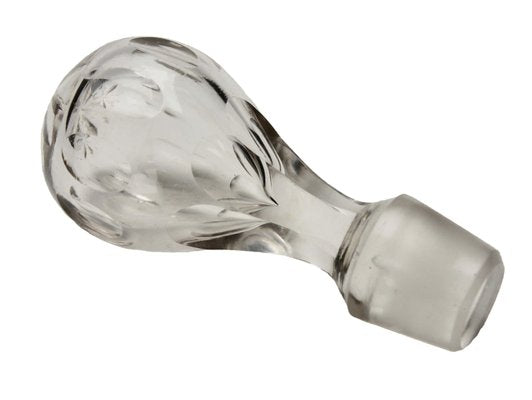 Cut Crystal Decanter from Val Saint Lambert, Belgium, 20th Century-MJY-1149003