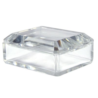 Cut Crystal Glass Box from Val St Lambert, Belgium, 1950s-GIW-1123318