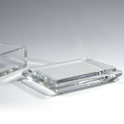 Cut Crystal Glass Box from Val St Lambert, Belgium, 1950s-GIW-1123318