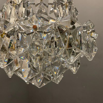 Cut Crystal Light Pendant by Kinkeldey, 1970s-JJC-1393365