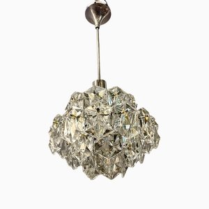 Cut Crystal Light Pendant by Kinkeldey, 1970s-JJC-1393365