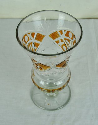 Cut Crystal Vase, 1960s-ROJ-624440