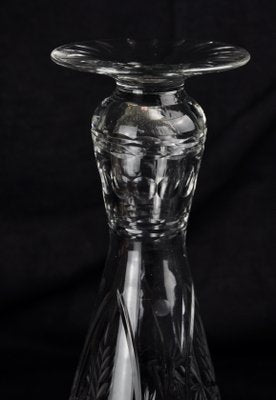 Cut Crystal Vase, 1960s-ROJ-635562