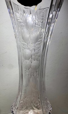 Cut Crystal Vase from Bohemia, 1980s-IKW-843697