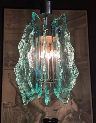 Cut-Glass Chandelier from Fontana Arte, 1960s-MBH-2036575