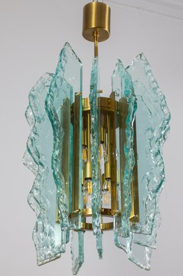 Cut-Glass Chandelier from Fontana Arte, 1960s-MBH-2036575