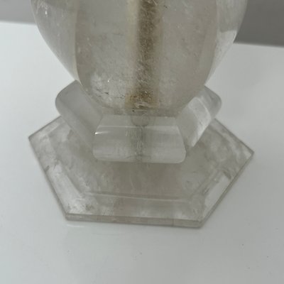 Cut Rock Crystal Candleholder-XOM-2025980