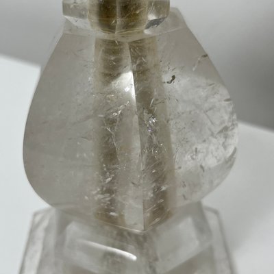 Cut Rock Crystal Candleholder-XOM-2025980