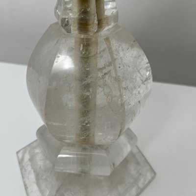 Cut Rock Crystal Candleholder-XOM-2025980