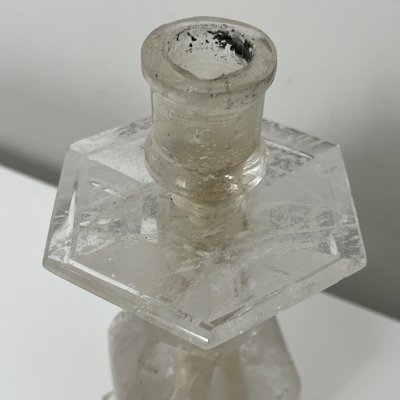 Cut Rock Crystal Candleholder-XOM-2025980