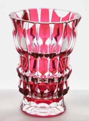 Cut-to-Clear Crystal Vase by Charles Graffart for Val Saint Lambert-MJY-1148876