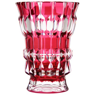 Cut-to-Clear Crystal Vase by Charles Graffart for Val Saint Lambert-MJY-1148876