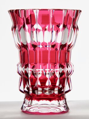 Cut-to-Clear Crystal Vase by Charles Graffart for Val Saint Lambert-MJY-1148876