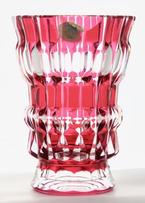 Cut-to-Clear Crystal Vase by Charles Graffart for Val Saint Lambert-MJY-1148876