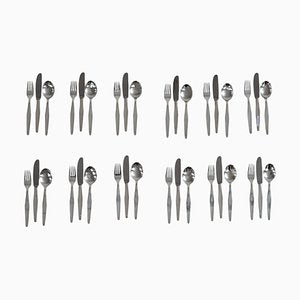 Cutlery Set for Twelve People in Silver Nickel by Gio Ponti for Krupp, Italy, 1950s, Set of 36-IVC-1452361