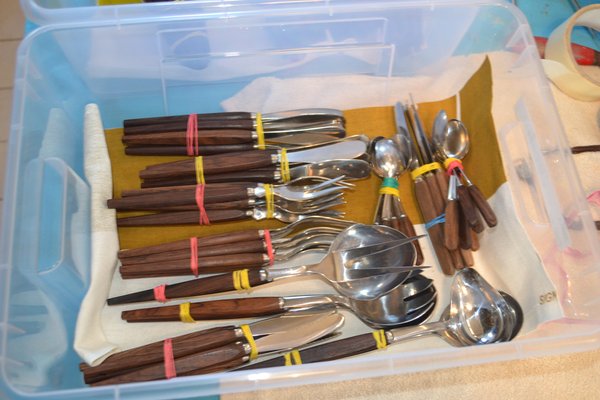 Cutlery Set from Sandrik, 1960s, Set of 79-LS-1316979