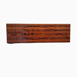 Cutting Board or Serving Dish in Solid Teak from Digsmed, Denmark-BPJ-1318757