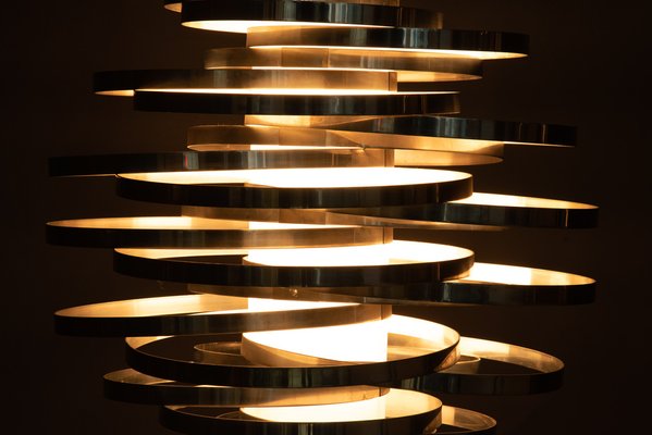 Cyclone Chandelier by Gaetano Sciolari, 1970s-MAX-1293532