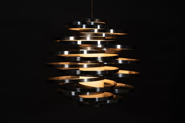 Cyclone Chandelier by Gaetano Sciolari, 1970s-MAX-1293532