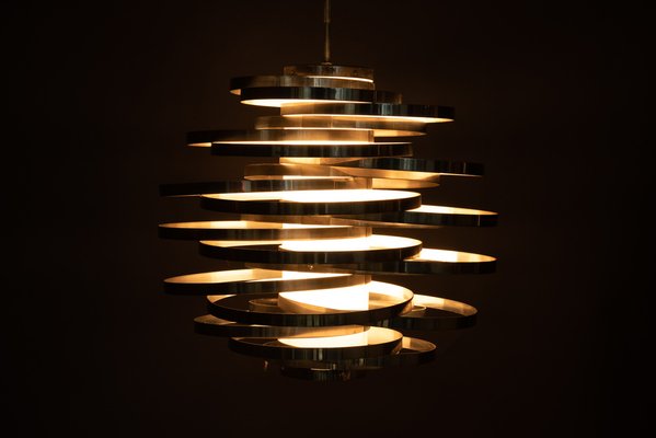 Cyclone Chandelier by Gaetano Sciolari, 1970s-MAX-1293532