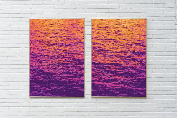 Cyd Fontaine, Burnt Ocean Waters Diptych, 2023, Giclee Print-RWC-1731229