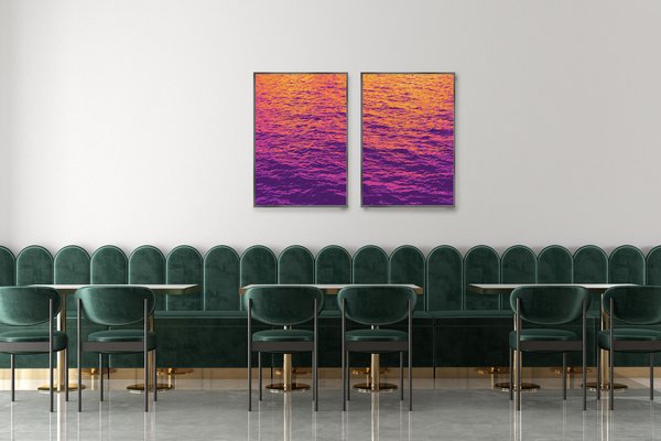 Cyd Fontaine, Burnt Ocean Waters Diptych, 2023, Giclee Print-RWC-1731229