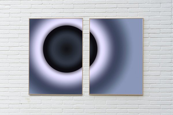 Cyd Fontaine, Eclipse Diptych, 2023, Giclée Print-RWC-1706093